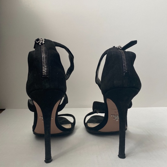 Prada Black Suede Heel - Picture 5 of 5